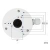 UCHWYT KAMERY TC-P34BM SPEC:V5/V4.0 TIANDY